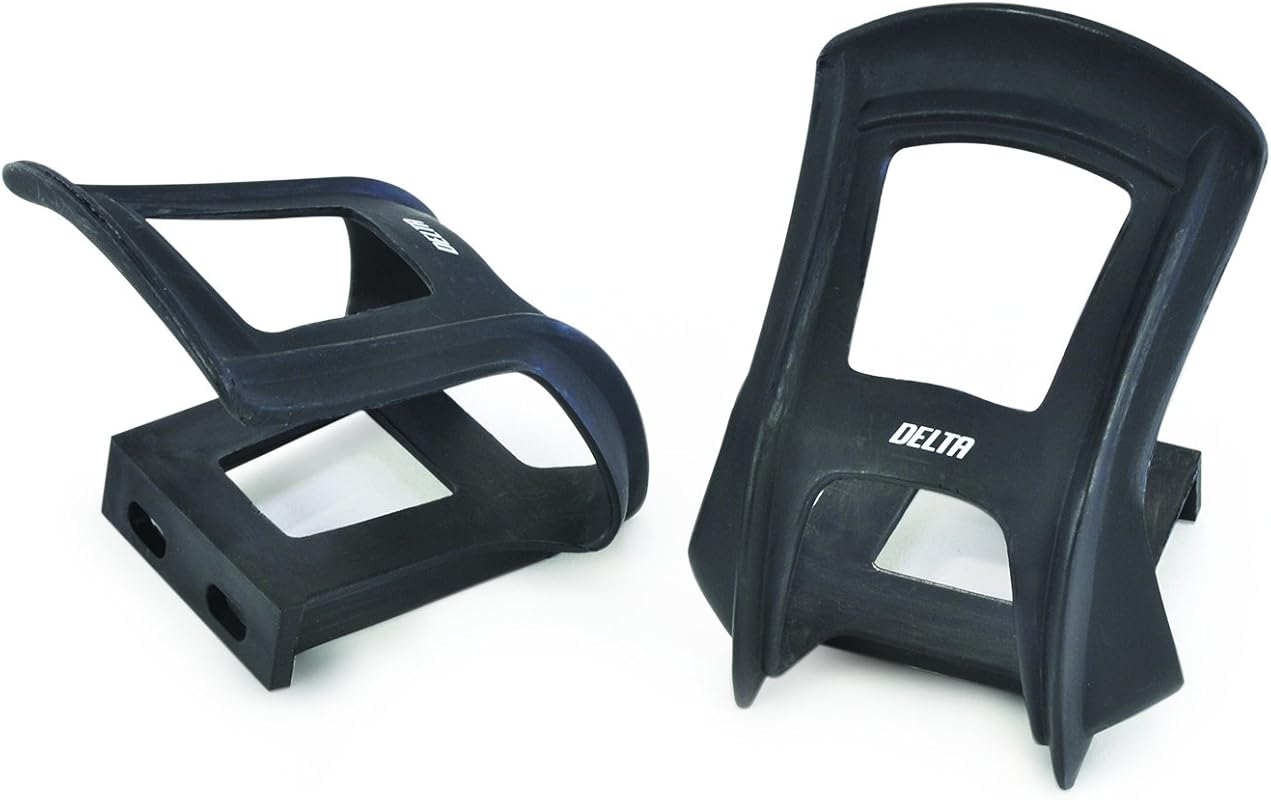 Delta Cycle Strapless Toe Clips for Bicycles