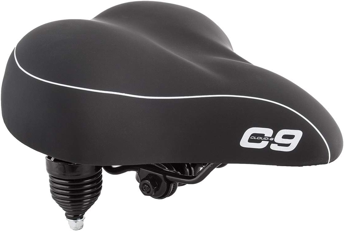 Sunlite Cloud-9 Cruiser Saddle – Gel Padding, Tri-Color Design for Com