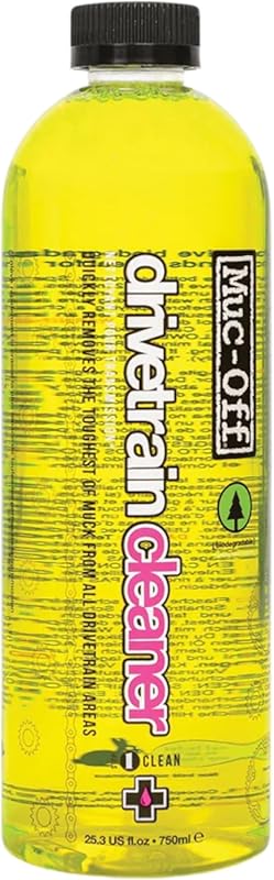 Muc-Off Bio Drivetrain Cleaner – Biodegradable Chain & Cassette Degrea