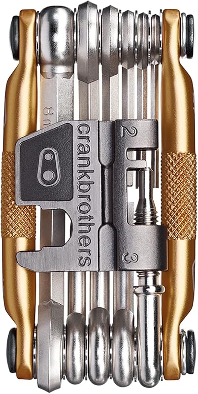 Crankbrothers Multi Tool M17 Gold 17 Function Bicycle Repair Tool
