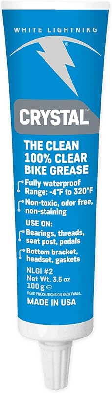 White Lightning Crystal Grease – 100% Waterproof, Non-Staining, Long-L