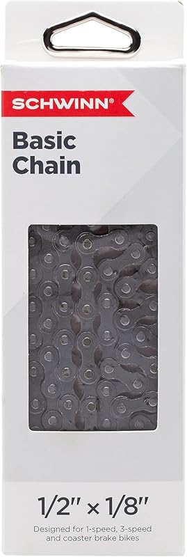 Schwinn Steel Replacement Chain, 112 Links, Fits Derailleur & Non-Dera