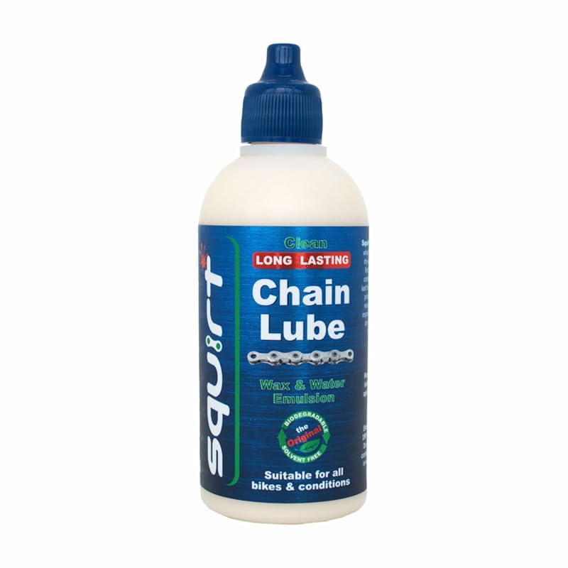 All-weather dry chain lube for quiet, smooth gear shifts on all bike t