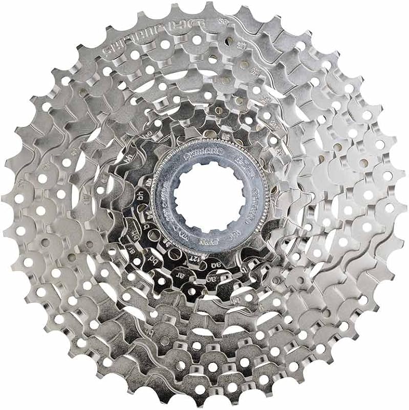 Shimano CS-HG400 9-Speed 11/34T Mountain Cassette, Silver