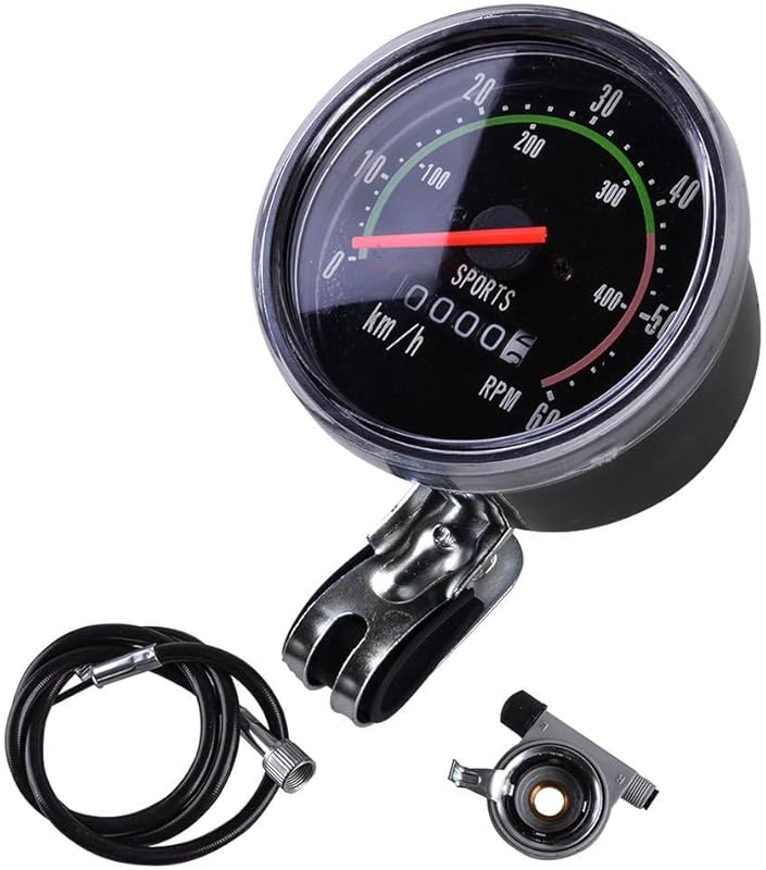 Classic Analog Bike Speedometer with KPH Odometer for 24