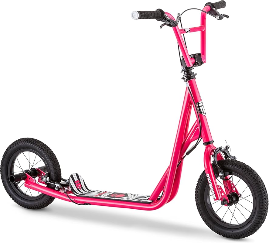 Mongoose Expo Kick Scooter BMX Handlebar, Wide Deck, 12
