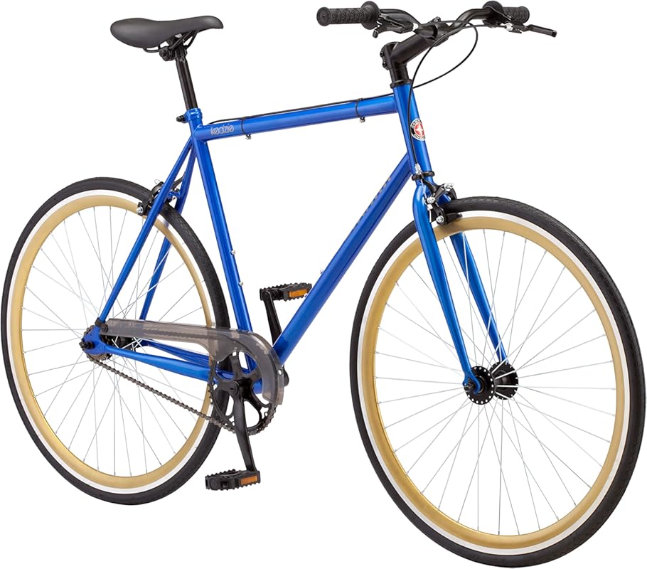 Schwinn Kedzie Single-Speed Fixie Road Bike for City Riding, Lightweig