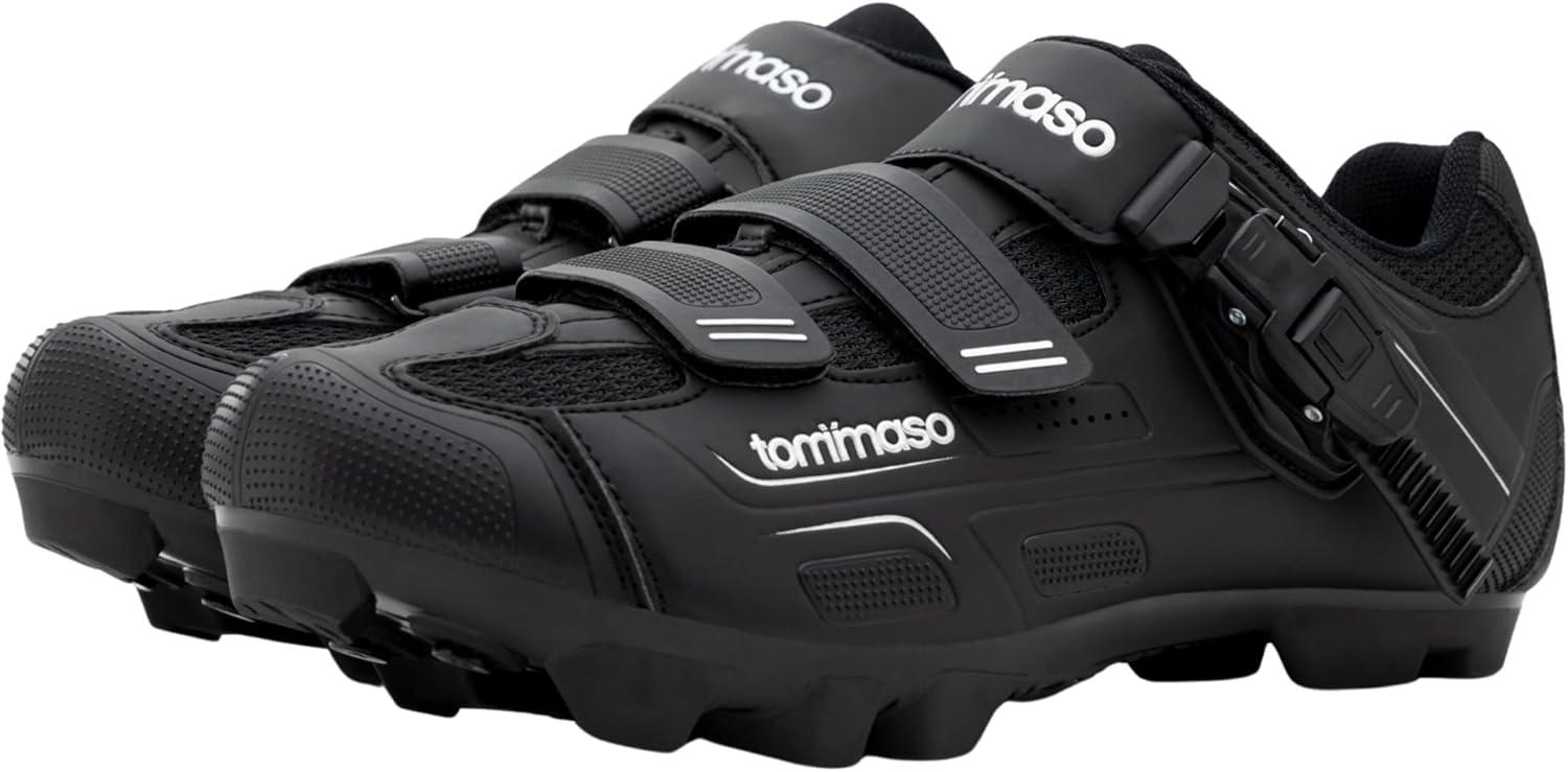 Tommaso Montagna Men’s SPD-Compatible Cycling Shoes for Gravel & Trail