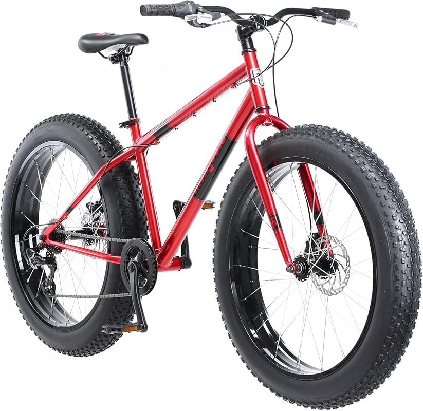 Mongoose Dolomite Men's Fat Tire Mountain Bike – 26-Inch All-Terrain A