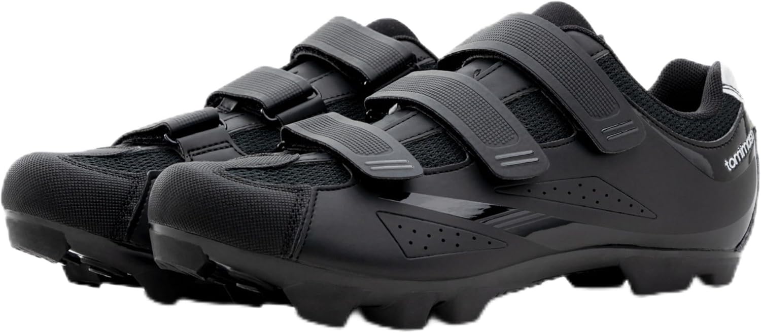 Tommaso Montagna Men’s SPD-Compatible Trail & Gravel Bike Shoes – No C