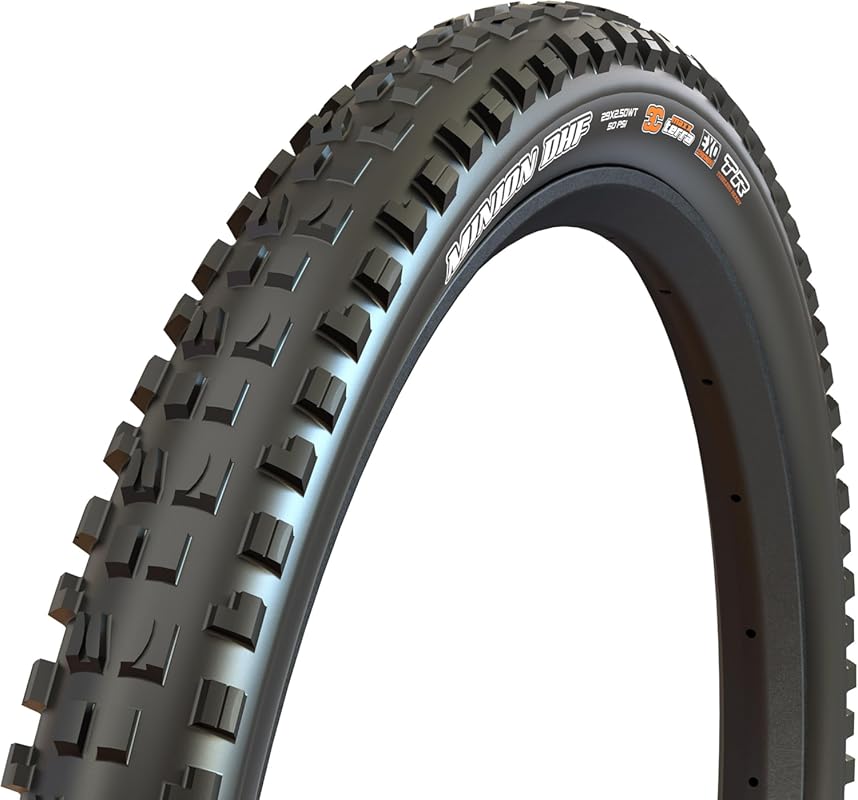 MAXXIS Minion DHF E25 Tubeless MTB Tire – Dual Compound Gravity Tread