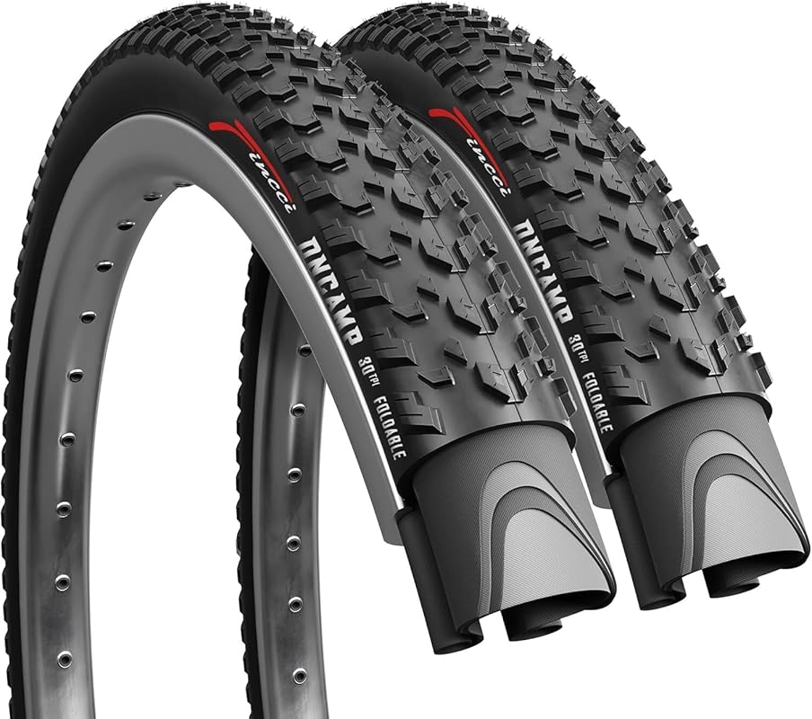 Fincci 27.5x2.10 Kevlar Lightweight Foldable Mountain Bike Tire for XC