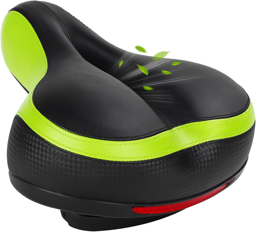 TONBUX Universal Comfort Bike Seat with Memory Foam & Dual Shock Absor