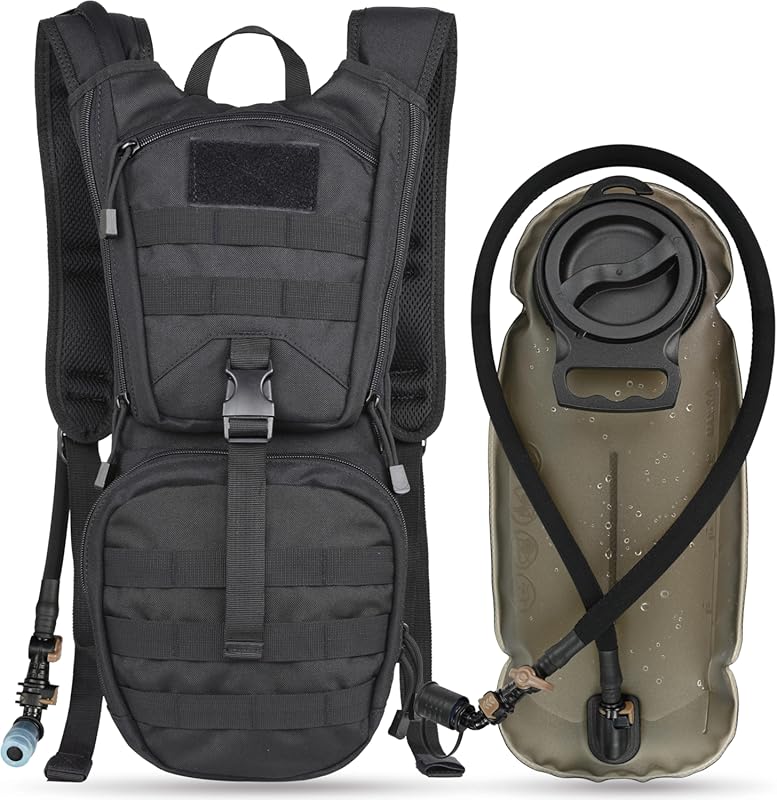 MARCHWAY Tactical 3L TPU Water Bladder Molle Backpack for Cycling, Hik