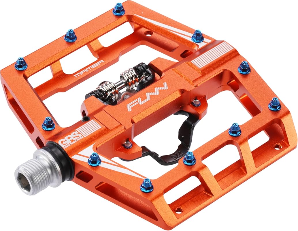 Funn Mamba Single-Sided SPD Clipless Pedals with CrMo Axle for MTB, BM