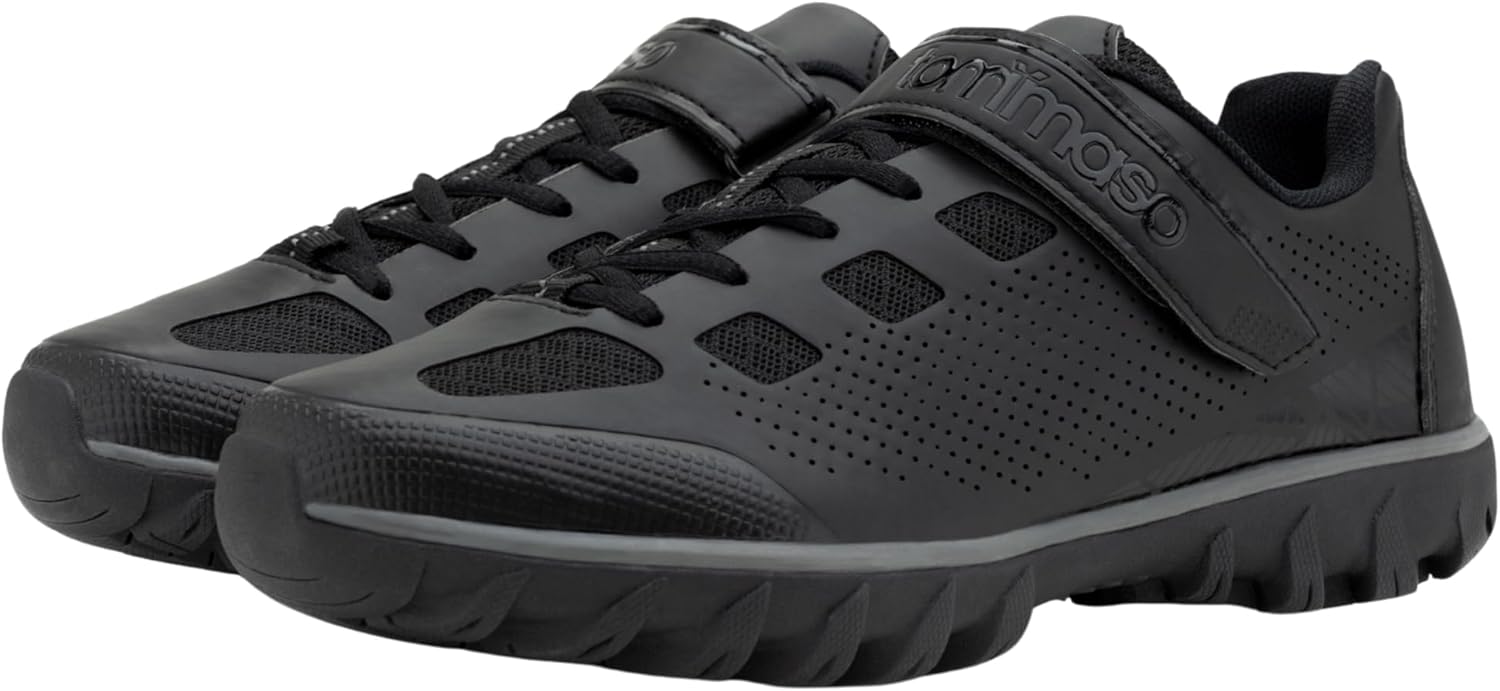 Tommaso Men’s SPD-Compatible Outdoor & MTB Cycling Shoes – Walkable De