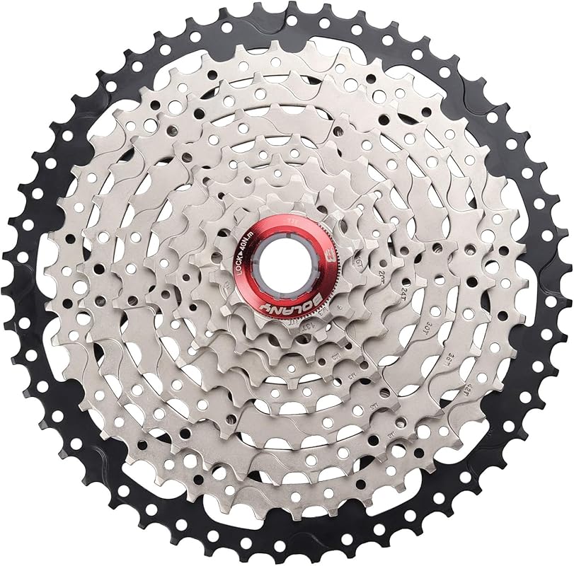BOLANY 8/9/10-Speed Cassette 11-50T for MTB, Road & Shimano/SRAM Bikes