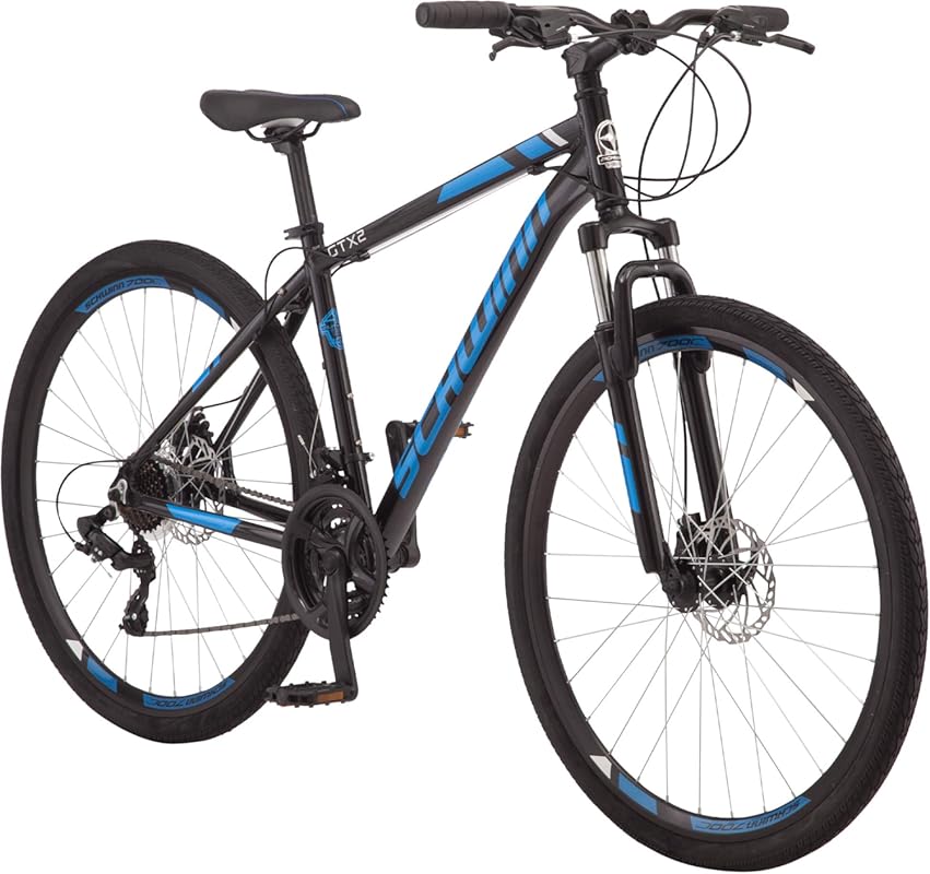 Schwinn GTX Comfort Dual Sport Bike with 700c Wheels and Step-Through 