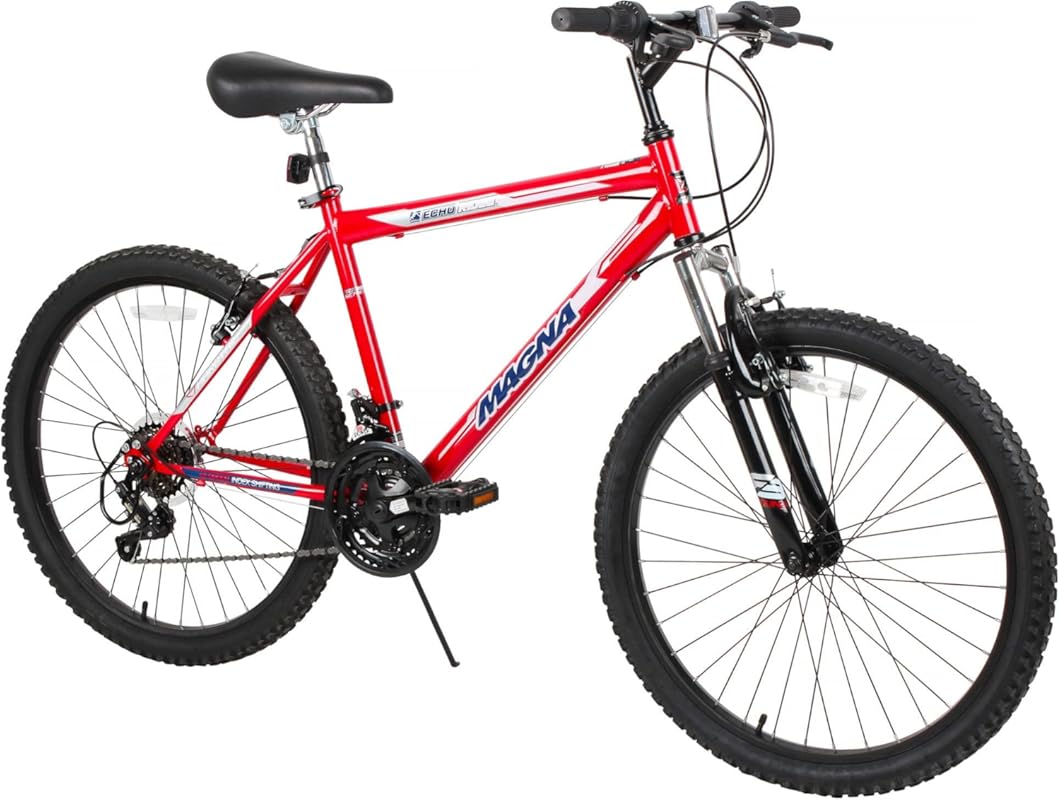 Dynacraft Magna Echo Ridge Mountain Bike for Teens & Adults. Rugged, D
