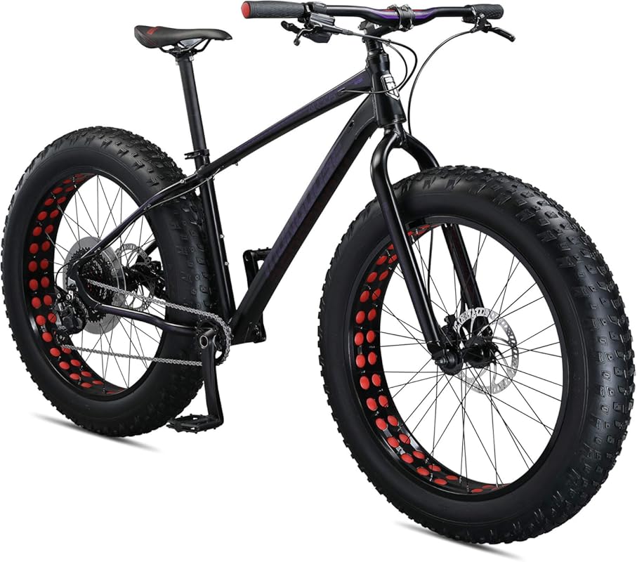 Mongoose Argus Sport Fat Tire Mountain Bike with 10 Speed and Hydrauli