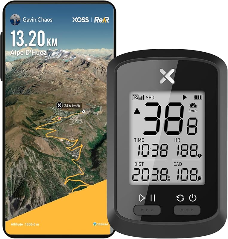 XOSS G+ GPS Bike Computer Bluetooth ANT+ Cycling Computer Wireless Bic