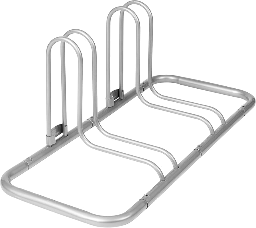 Retrospec Stash Rack 2/4/5 Floor Stand for Up to 5 Bikes, Weather Resi