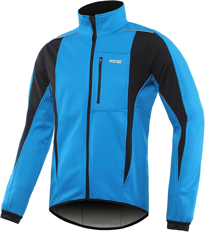 Windproof waterproof thermal cycling jacket for winter riding