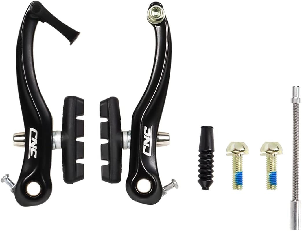 CNC Linear Pull V Brakes 110mm Long Arm for Front/R Rear Wheels