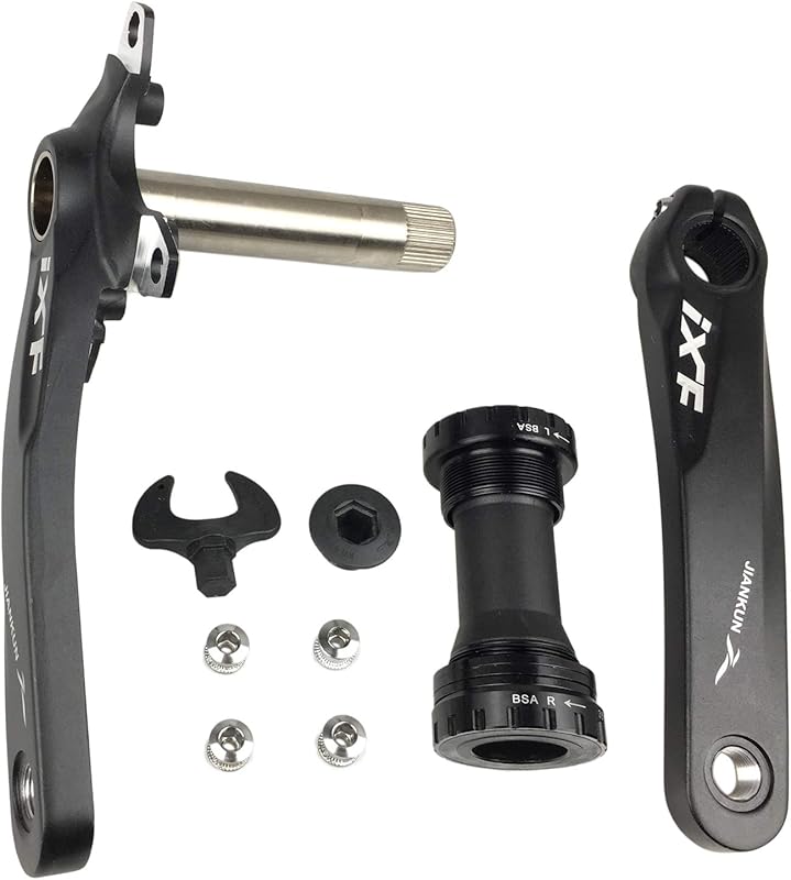 Bike Crank Arm Set 170mm 104 BCD for MTB, BMX & Road Bikes, Compatible
