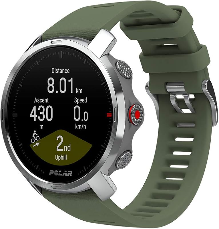 Polar Grit X Rugged Multisport GPS Smart Watch with Long Battery & Wri