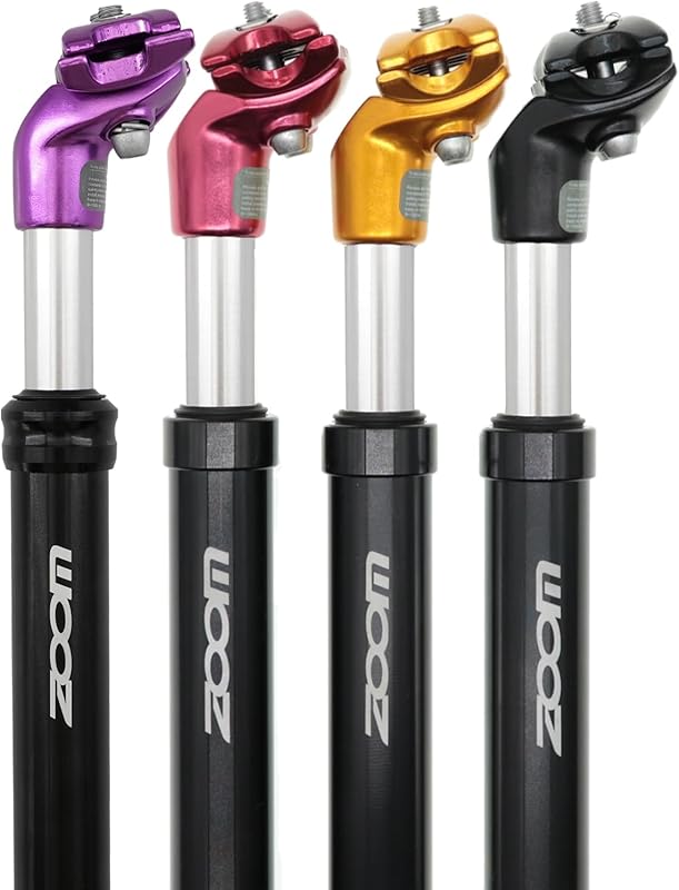 DJC Lightweight Aluminum Bike Seatpost with Shock Absorber for 27.2-31