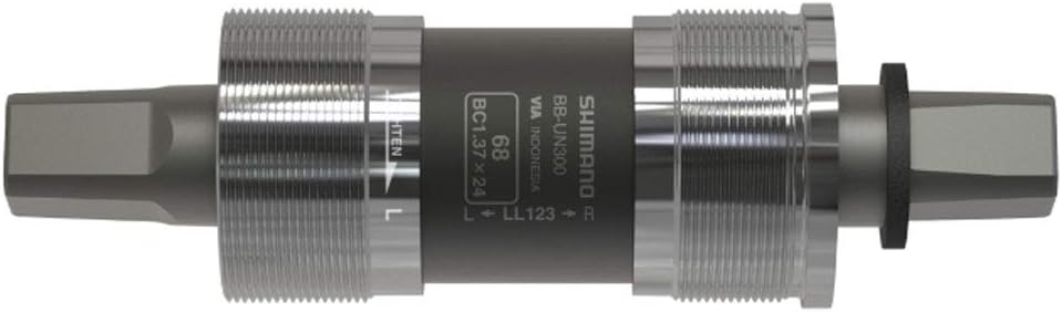 Shimano Square Type BSA 68MM Bottom Bracket, 122.5mm Spindle EBBUN300B
