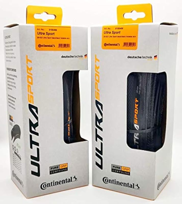 Continental Ultra Sport III Road Tire – Versatile Modern Tread, PureGr