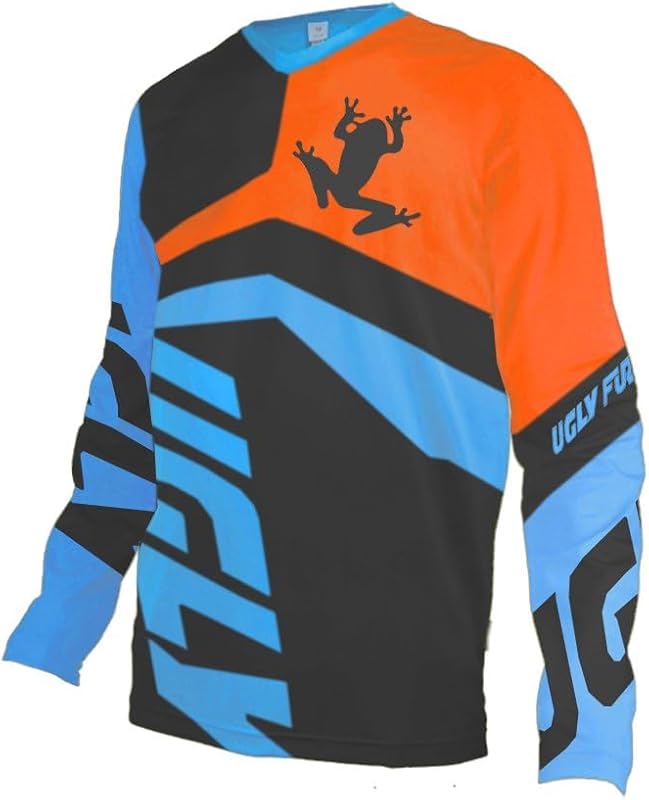 UGLY FROG Men's Long Sleeve Cycling Downhill Jersey Fashion Sportswear