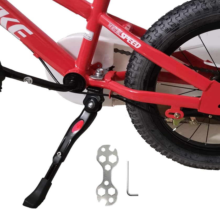VECKUSON Aluminum Alloy Center Mount Kickstand for 16-22 Inch Kids and