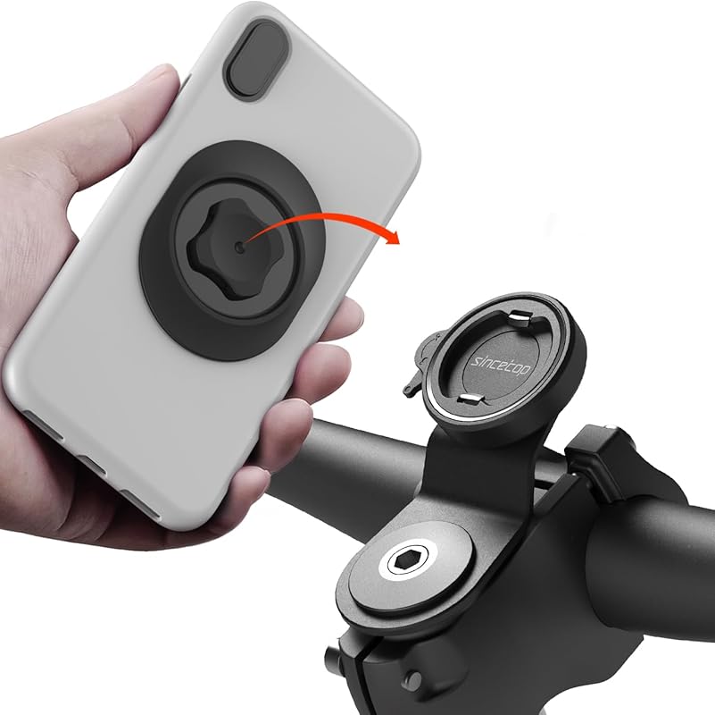 sincetop Aluminum Stem Phone Holder for MTB Road Gravel E-Bike