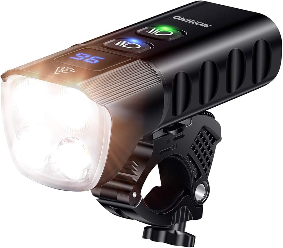 Super Bright 1500 Lumens USB Rechargeable IP65 Waterproof Bike Headlig
