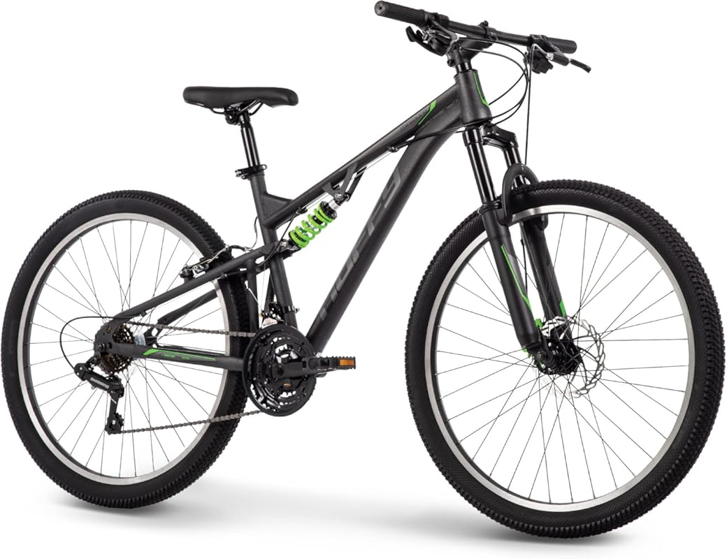 Huffy Marker Full Suspension Mountain Bike with 21-Speeds & Shimano De
