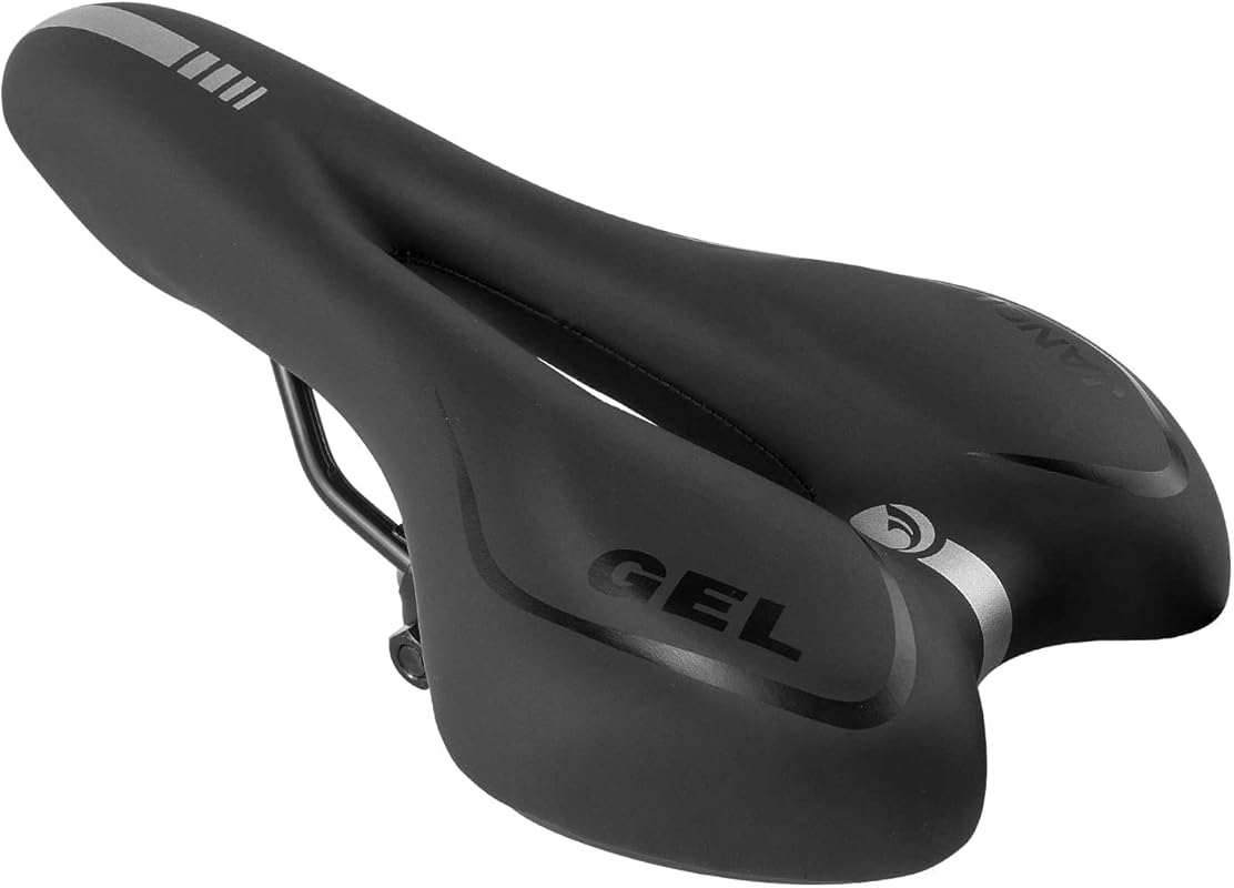 MSDADA Gel Bike Saddle with Soft Cushion for Road, Mountain & Exercise