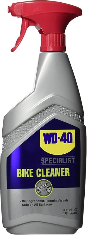 WD-40 Specialist Bike Foaming Cleaner – Deep Cleans Bikes Safely in 32