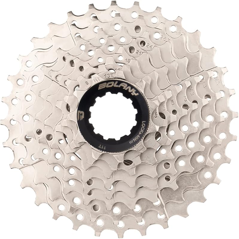 BOLANY 8/9/10 Speed Cassette 11-50T for MTB/Road Bikes, Shimano/SRAM/S