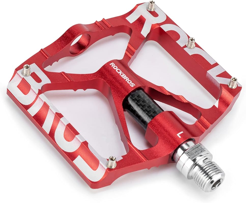 ROCKBROS CNC Aluminum MTB Pedals with Sealed Bearings & Non-Slip Surfa