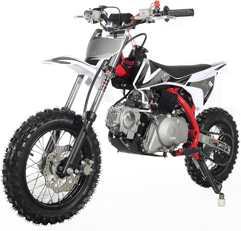 X-PRO X12 110cc Gas Dirt Bike with Electric Start, Auto Trans, 12