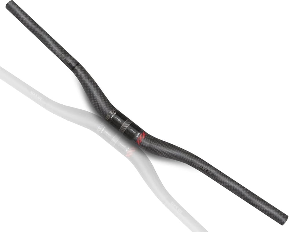 Carbon Handlebars, 31.8mm 3K Matt Glossy Riser Bars, 680-760mm, MTB & 