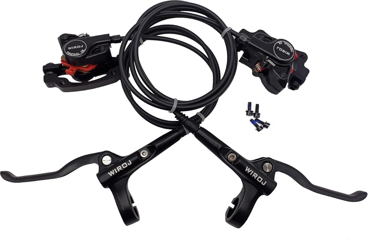 Front & Rear Hydraulic Disc Brake Kit for MTB, XC, Trail, e-Bike & Fat