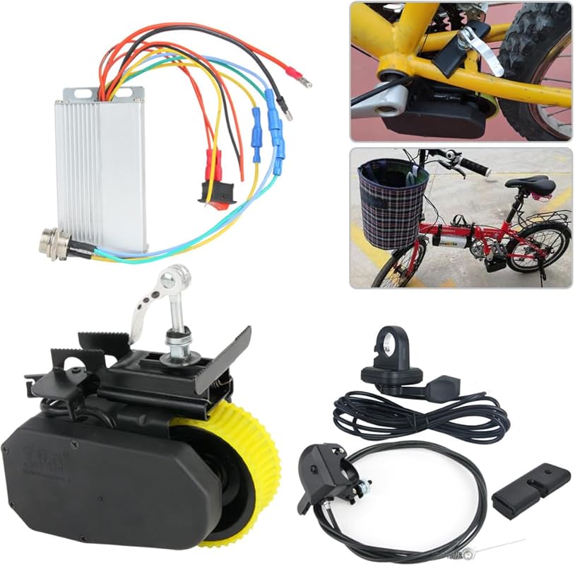 250W Brushless Electric Bike Conversion Kit 36V/48V for Mountain & Cit