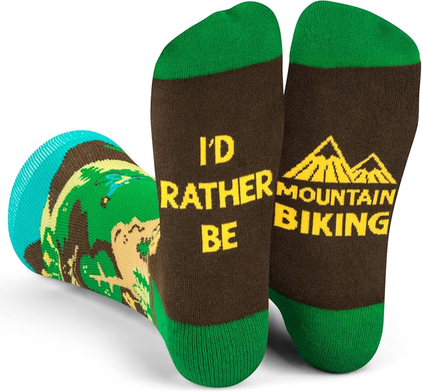 Fun Gift Socks for Cyclists, Ideal Stocking Stuffer for Bike Lovers