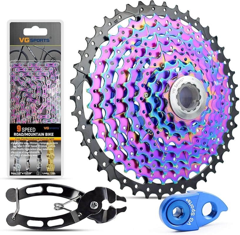 VG SPORTS 8/9/10/11/12-Speed Ultralight MTB Groupset with 11-42T Casse