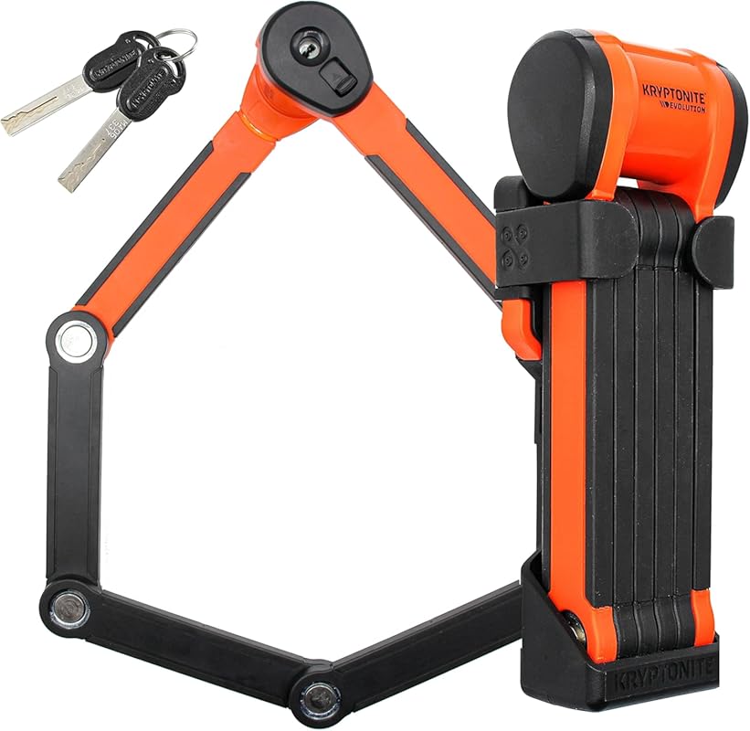 Kryptonite Evolution 790 Folding Lock 90cm High Security Orange
