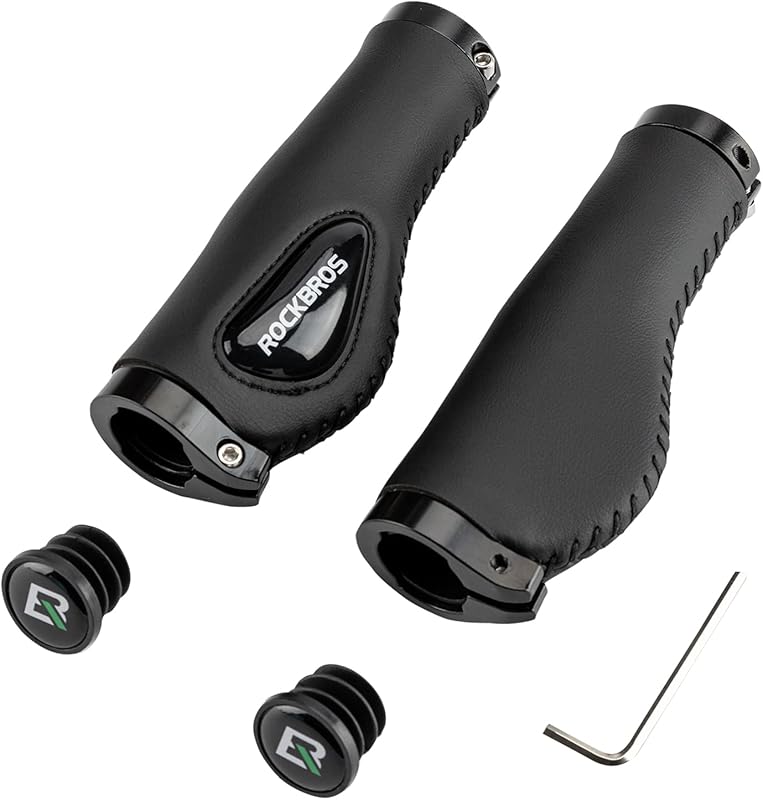 RockBros Soft Gel Dual Lock-on Grips for Mountain, MTB & Electric Scoo
